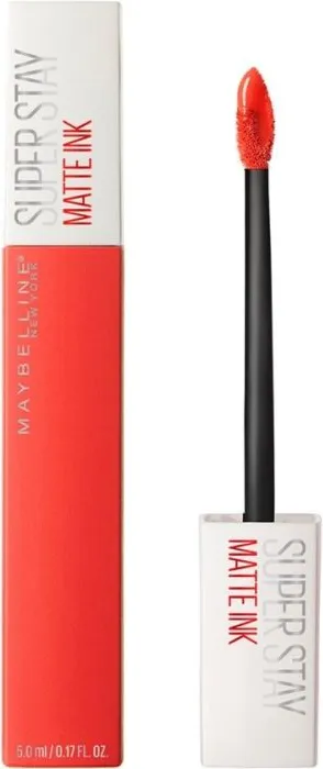 Maybelline SuperStay Matte Ink Дълготрайно течно червило с матов ефект, цвят 25 Heroine