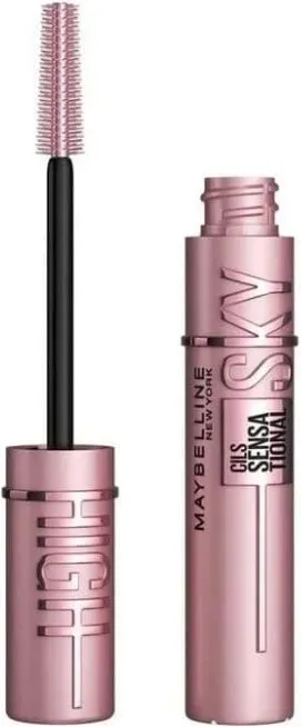 Maybelline Lash Sensational Sky High Black Спирала за обемни и дълги мигли