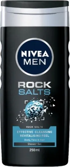 Nivea Men Rock Salts Душ-гел за мъже с каменна сол 250 мл