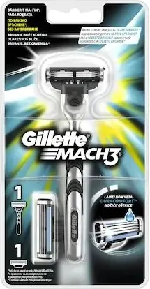 Gillette Mach 3 Самобръсначка с 2 ножчета