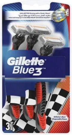 Gillette Blue 3 Pride Самобръсначки за еднократна употреба х3 бр