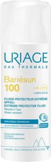 Uriage Bariesun 100 Слънцезащитен флуид за лице SPF50+ 50 мл