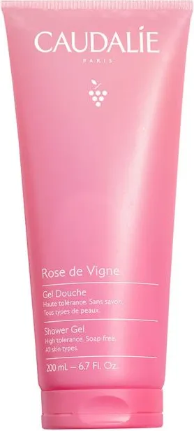 Caudalie Rose De Vigne Душ гел с алое, рози, ревен и мускус 200 мл