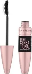 Maybelline Lash Sensational Спирала за обемни и извити мигли, Черна