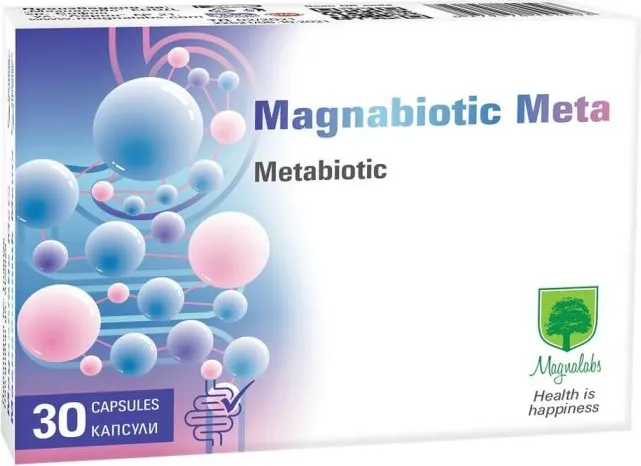 Magnabiotic Meta за добро чревно здраве x 30 капсули