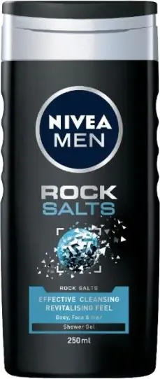 Nivea Men Rock Salts Душ-гел за мъже с каменна сол 250 мл