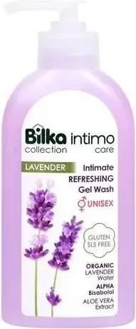 Bilka Intimo Care Lavender Освежаващ интимен гел с органик лавандулова вода 200 мл