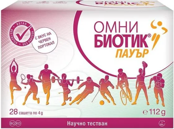 Omni Biotic Power Пробиотик за баланс на чревната флора х 28 сашета