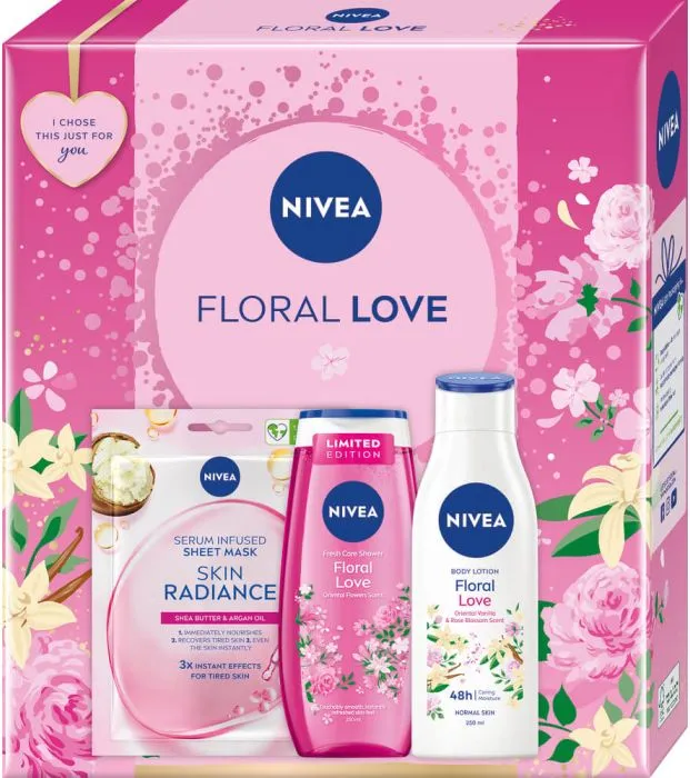 Nivea Floral Love Подаръчен комплект