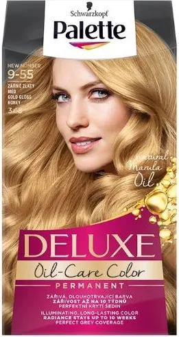 Palette Deluxe 9-55 Golden Gloss Honey Крем Боя Медено Русо Schwarzkopf