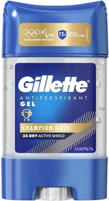 Gillette Champion Gold Антиперспирант гел 75 мл