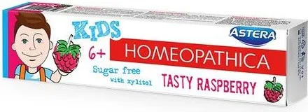 Homeopathica Kids Raspberry Паста за зъби 6+ години 50 мл