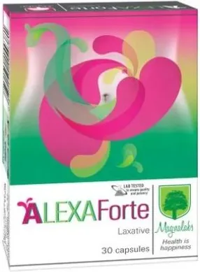 AlexaForte Laxative за стомашно-чревен комфорт х30 капсули Magnalabs