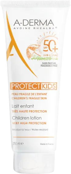 A-Derma Protect Слънцезащитно мляко за деца SPF50+ 250 мл