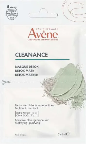 Avene Cleanance Маска-ексфолиант 2 x 6 мл