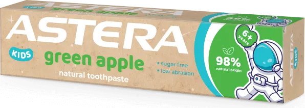 Natural Kids Green Apple 6+ Детска паста за зъби 50 мл