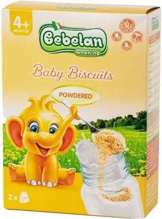 Bebelan Baby Biscuits Гранулирани бебешки бишкоти без глутен 4M+ х400 гр