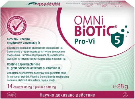 Omni Biotic Pro-Vi 5 Пробиотик за висок имунитет х14 сашета