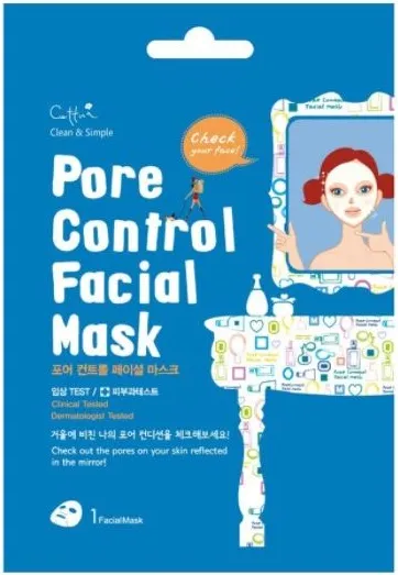 Cettua Pore Control Facial Mask Лист маска за лице за стягане на порите 1 бр