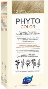 Phyto Phytocolor Безамонячна боя за коса 10 Екстра светло рус