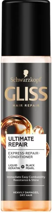 Gliss Ultimate Repair Express Repair Спрей балсам без отмиване за суха и увредена коса 200 мл