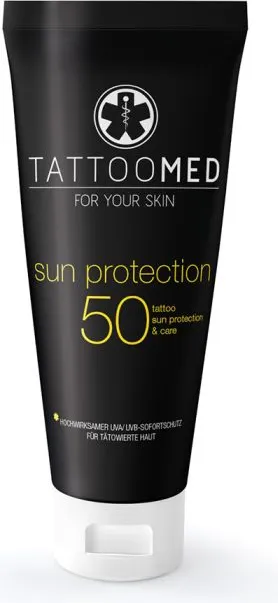 TattooMed Слънцезащитен крем за татуировки SPF50 100 мл