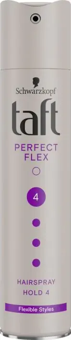 Taft Perfect Flex Лак за коса с еластин за ултра силна фиксация 250 мл