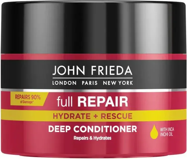 John Frieda Full Repair Възстановяваща маска за увредена коса 250 мл