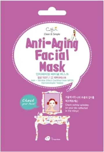 Cettua Anti-Aging Facial Mask Противостарееща лист маска за лице 1 бр