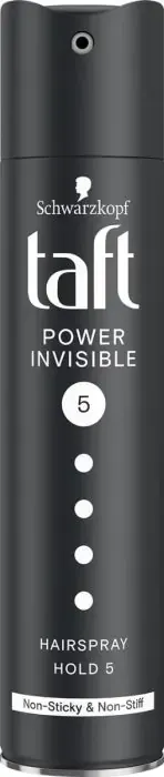 Taft Invisible Power Лак за коса с действие в три степени за мега силна фиксация 250 мл