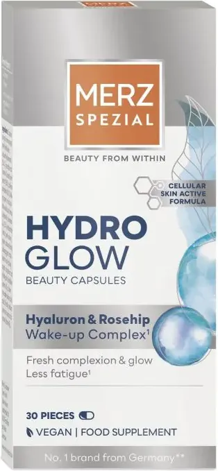 Merz Hydro Glow Beauty Капсули за красива кожа и сияен вид 30 капсули