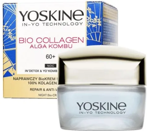 Yoskine Bio-Collagen Нощен крем против бръчки 60+ 50 мл