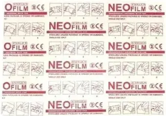 Neoplast Neofilm Лепенка за бебешко пъпче водоустойчива 6/7 см 10 бр