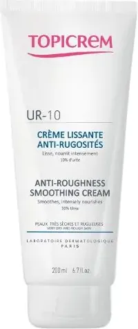 Topicrem UR-10 Anti-Roughness Smoothing Cream Подхранващ крем за тяло за много суха кожа 200 мл