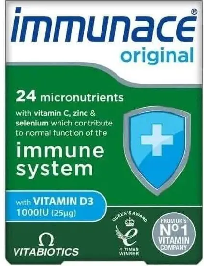 Immunace Оригинал за имунитет х 30 таблетки Vitabiotics