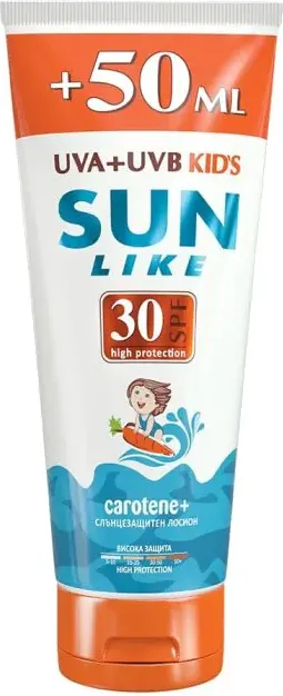 Sun Like Kids Детски слънцезащитен лосион за тяло SPF30 150 мл