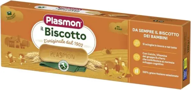 Plasmon Бишкоти за деца 6М+ 120 гр