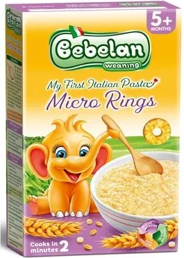 Bebelan Baby Italian Pasta Паста с микро кръгчета за деца 5М+ 350 гр