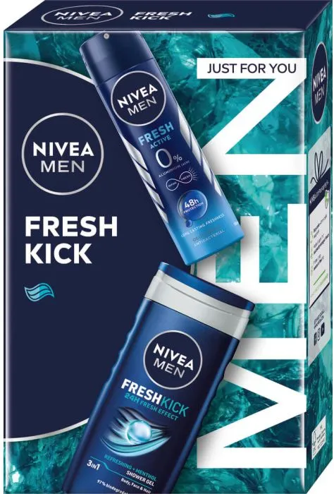 Nivea Men Fresh Kick Подаръчен комплект