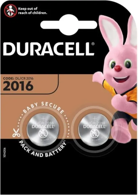 Duracell Литиева батерия CR2016 бр