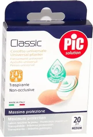 PIC Solution Classic Medium Пластири класик средни х20 бр Artsana Italia