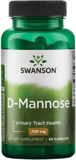 Swanson D-Mannose Д-маноза 700 мг х 60 капсули
