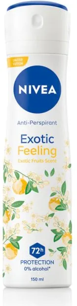 Nivea Exotic Feeling Дезодорант против изпотяване за жени с аромат на екзотични плодове 150 мл