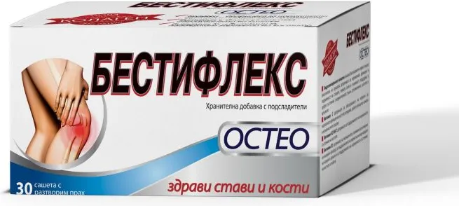 NaturProdukt Бестифлекс Остео Сашета за здрави стави и кости х30 броя