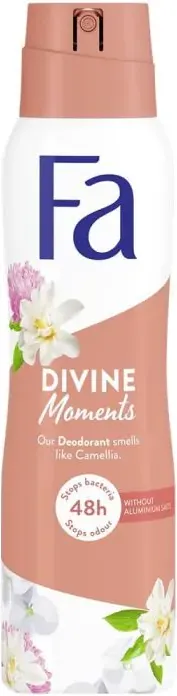 Fa Divine Moments Део спрей против изпотяване за жени 150 мл