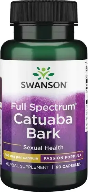 Swanson Catuaba Bark Кора от катуаба 465 мг х 60 капсули