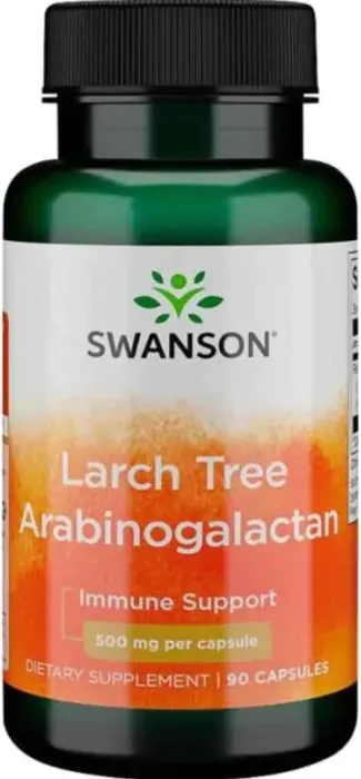 Swanson Larch Tree Arabinogalactan Арабиногалактан от Лиственица за имунитет х90 капсули