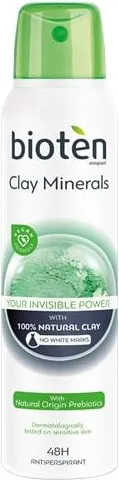 Bioten Clay Minerals Дезодорант спрей против изпотяване с минерали 150 мл