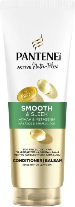 Pantene Smooth & Sleek Балсам за копринено мека и гладка коса 230 мл