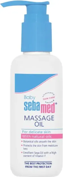 Sebamed Baby Massage oil Успокояващо масажно олио за бебета 150 мл